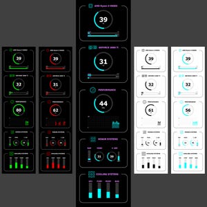 2560x682 Aida64 Szablon Multipack