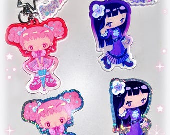 Hello Kitty Paradise Kiss Anime Gotochi Charm Keychain Strap - Etsy