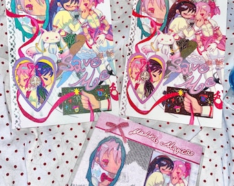 Madoka Magica Glitter Postcard｜Sticker Sheet