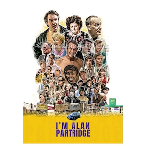 I'm Alan Partridge Serie 1-2 Poster Druck, Digitale Illustration | Britische Wandkunst | art prints, wall art prints, Kunst lustig Geschenk für Sie oder Ihn