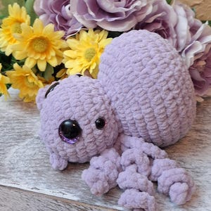 Cute Spider Handmade Plushie Amigurumi Halloween Gift