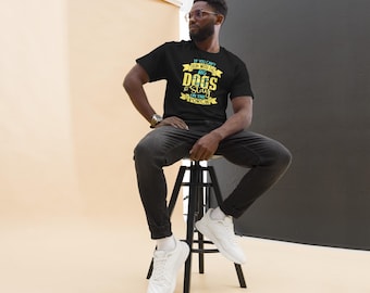If You Can&#39;t Run With The Big Dogs, Stay On The Porch Unisex Tee – Show off your bold, fearless style with this fun, playful design!