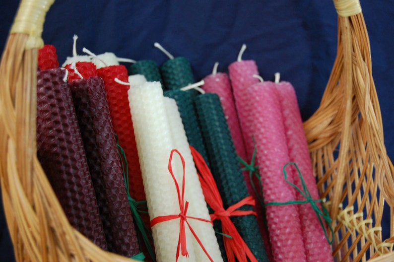 Download Rolled Beeswax Candles BULK QUANTITY | Etsy