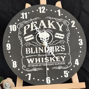 Peaky Blinders Inspired Wall Clock Gift Idea