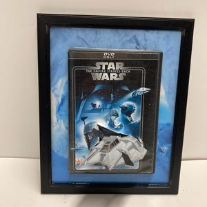 Film Star Wars L&#39;Empire contre-attaque Cadre 3D Culture pop Édition limitée « DVD Art Collection »