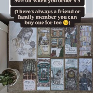 Emma Jane Austen Bookmark: Mr. Knightley Quote, Regency Gift image 5