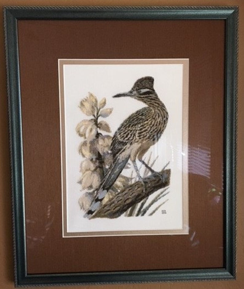 New Mexico State Bird & Flower Counted Cross Stitch Pattern - Etsy