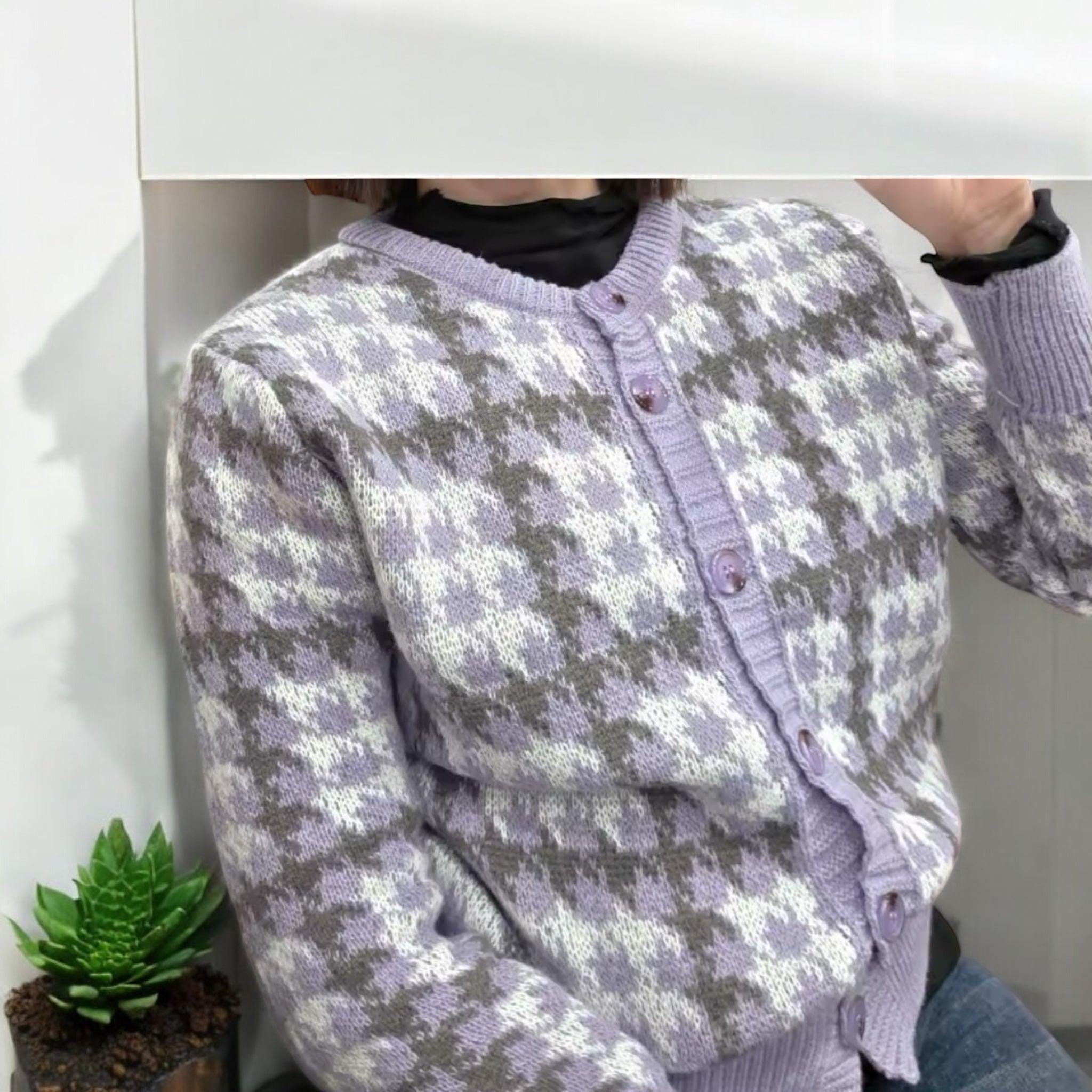 Lavender Grey Sweater