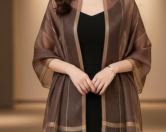 Solid Color Double-Faced Scarf for Spring & Autumn | Lightweight Summer Shawl | Minimalist Neck Wrap