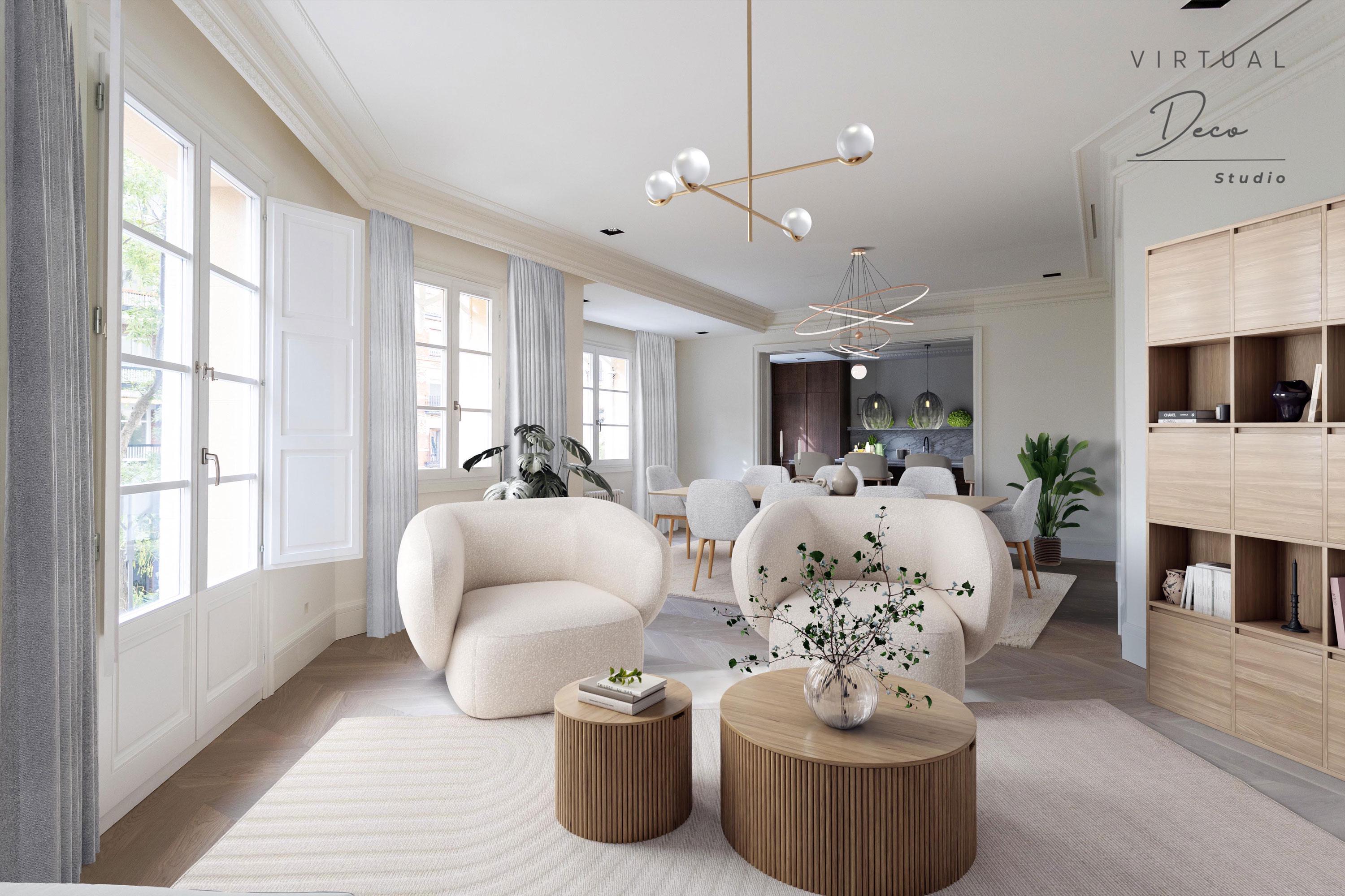 View of Virtual Luxury Home Staging, Luxury Interior Desing, Luxury Renders ...