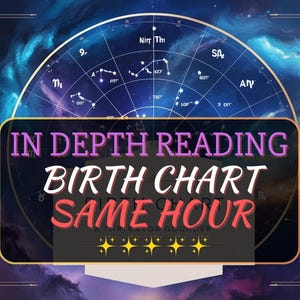 In-Depth Birth Chart Analysis | Same Day Astrology Reading | Personalized Natal Chart Insights Accurate Natal Chart Insights