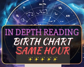 Personalized Birth Chart Reading | In-Depth Natal Astrology Analysis – Cosmic Insights