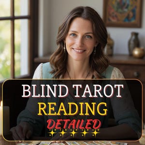 Blind Tarot Reading | Fast Accurate Psychic Insights on Love, Career, Life | Same Hour Reading for Clarity and Guidance.
