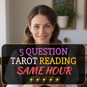 5-Fragen-Tarot-Lesung, gleiche Stunde, detaillierte psychische Einsicht, genaue psychische Lektüre, psychische Liebeslesung, erhalten Sie schnell Ihre Antworten!
