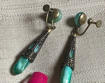 Bohemian Style Drop Dangle Earrings Tassel Baking Varnish Fringe Earring Gift LD