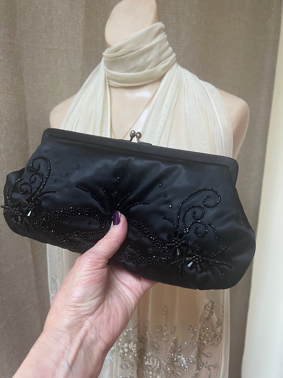 Large Italian Leather Clutch Purse Excellent Condition! - Ruby Lane