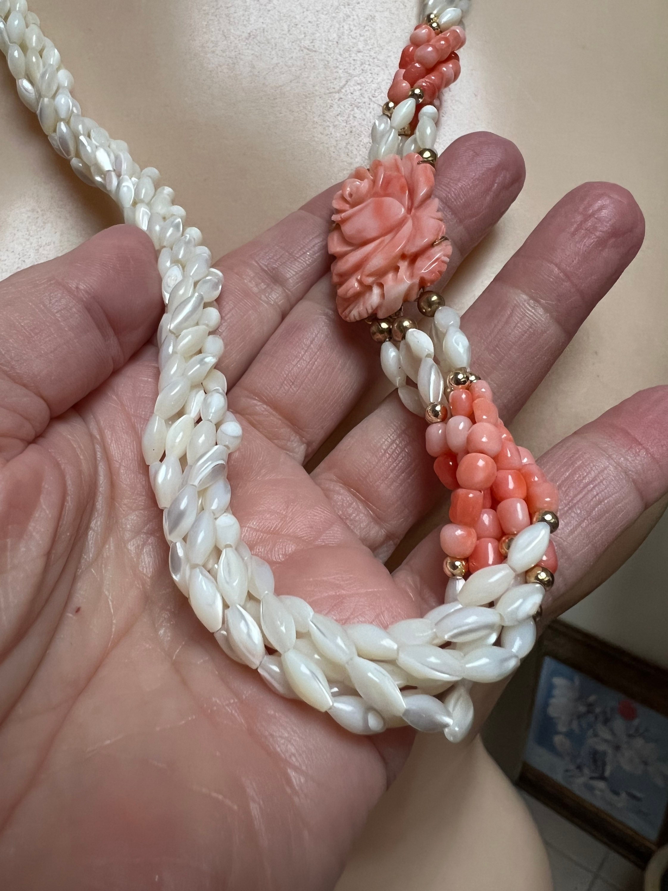 Pearl Angel Skin/salmon Coral 