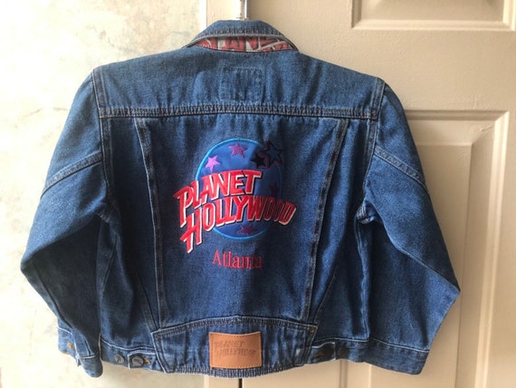 planet hollywood denim jacket