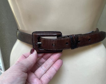 Brighton Brown Lizard Texture Size M Brighton | Accessories | Brighton Brown Lizard Texture Size  main image 4