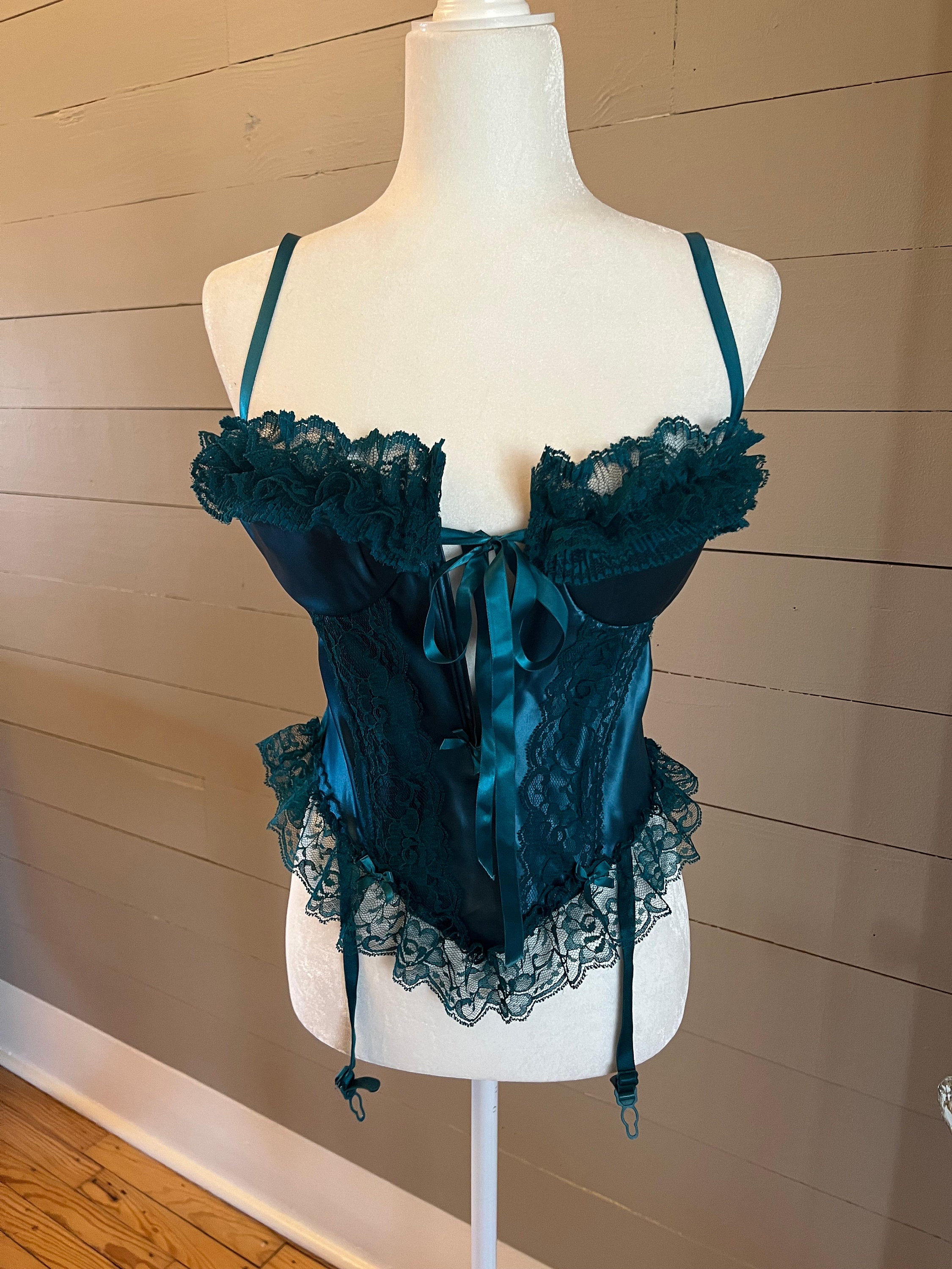 Sexy Teal Lace Bra 