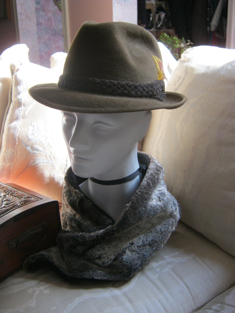drab Stetson fedora hat Hats 