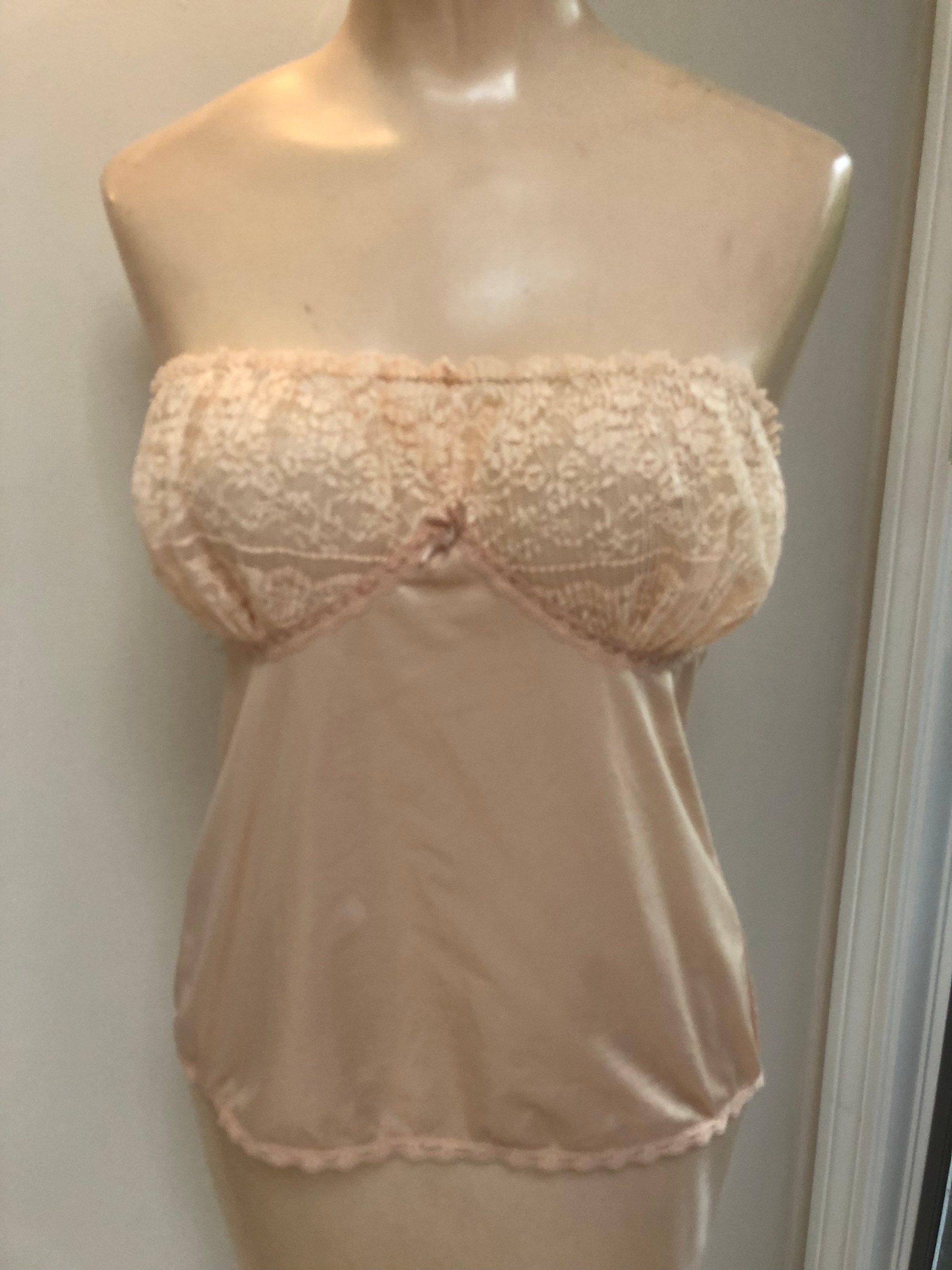 Lace Back Cami - Nude – Closet Hustle