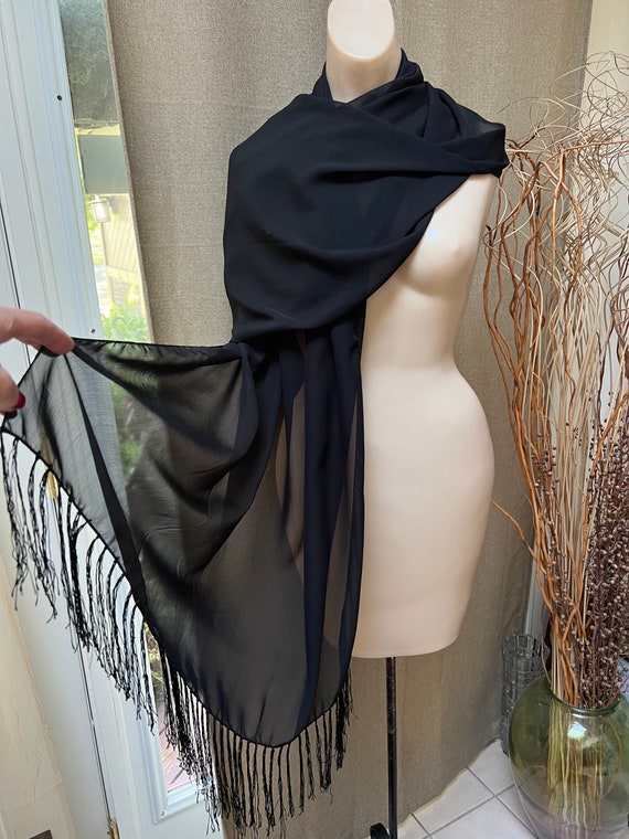 Dressy black evening wrap cheap