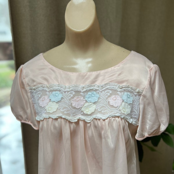 Silk Baby Doll Night Gown - Etsy