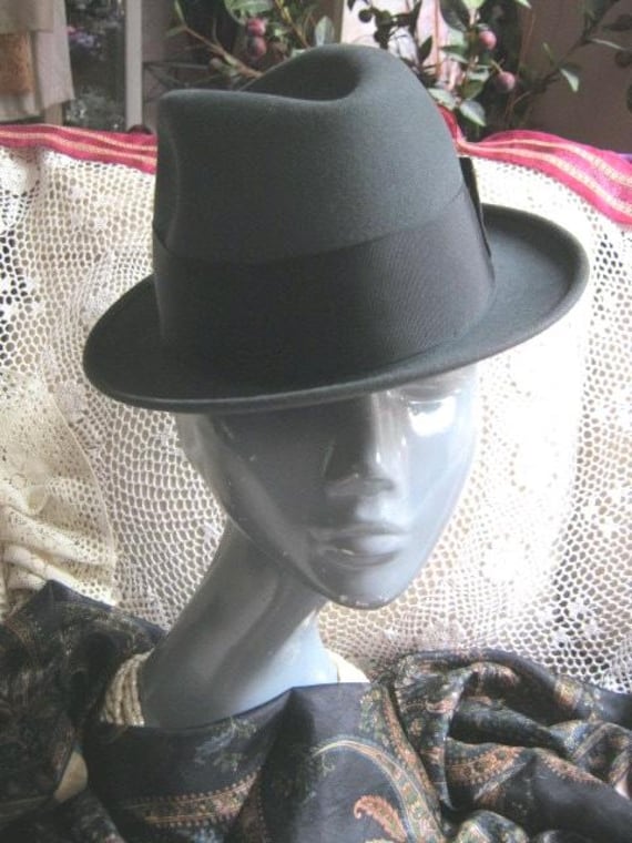 Vanner -Martingale (marti) Grey Fedora INDIANA JONES - F&G CUSTOMS Fedora Bespoke Fur Felt, Dress  main image 4