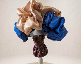 Coletero grande de satén