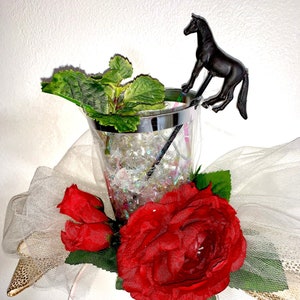 Down the Hatch - Kentucky Derby Fascinator - Classy Accessory for Horse Racing Party