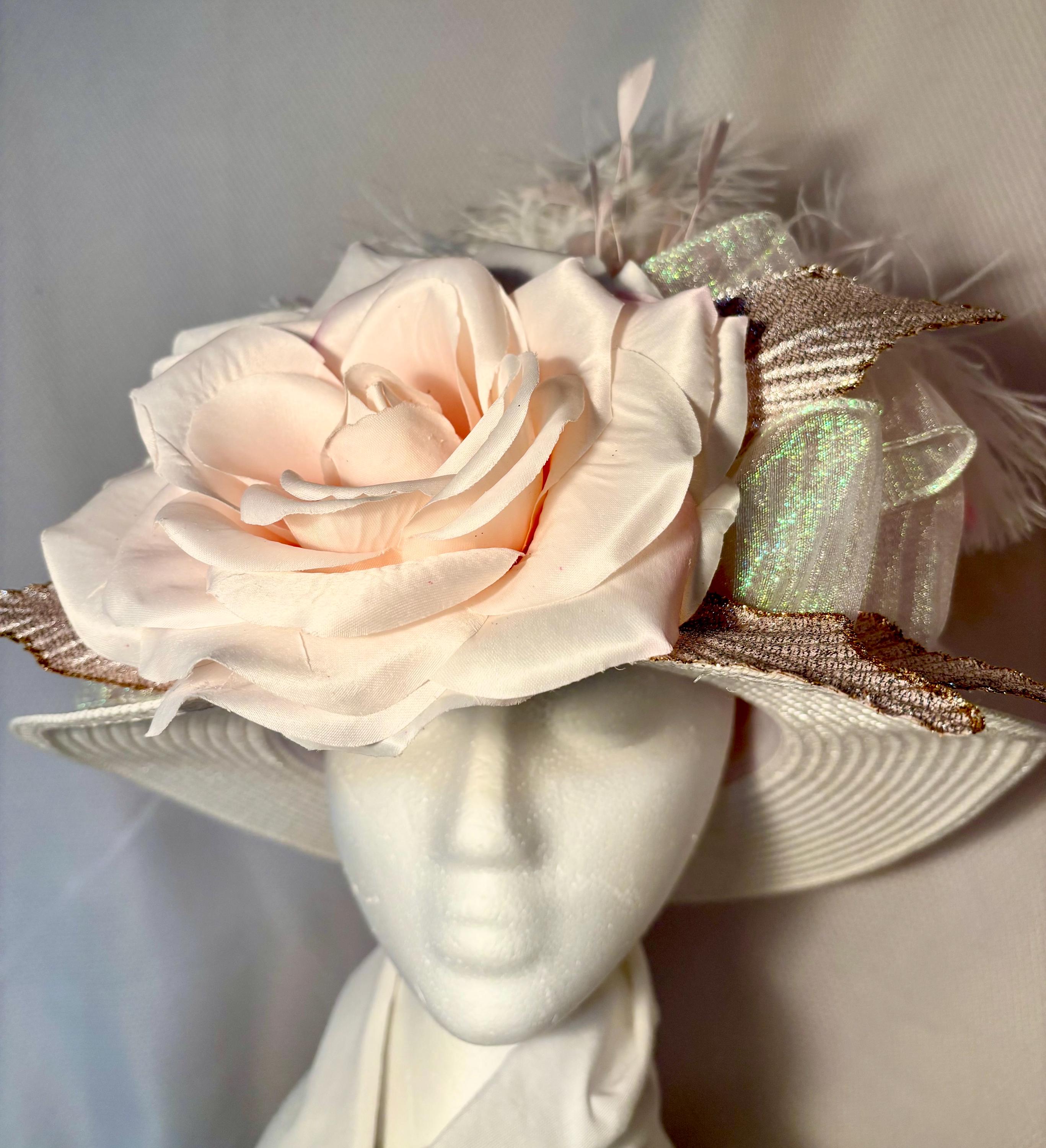 Pink Large Brim Hats for Women - Etsy