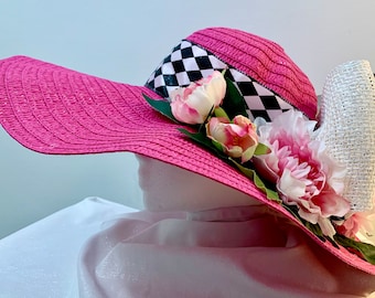 Talk Derby to Me is what I’m calling this fun pink hat!