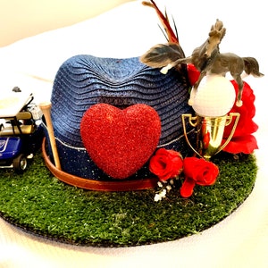 Who's Your Caddy - Men's Kentucky Derby Hat - Classy Accessory for Horse Racing Party - Golf Lover