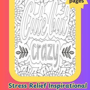 Stress Relief Inspirierende Malvorlagen - 100