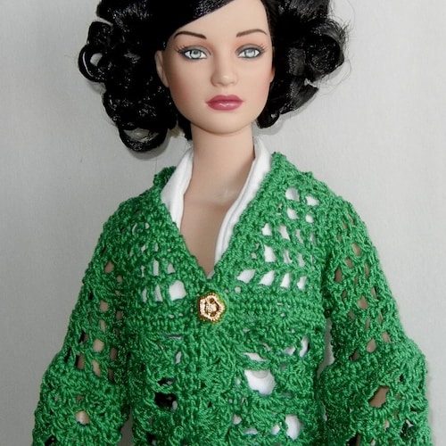 Crochet Pattern PDF for 16inch Fashion Doll an Erte' Etsy UK