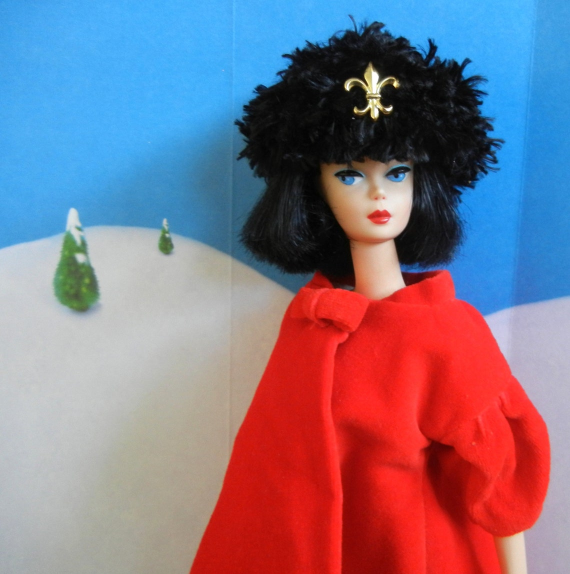 5 Crochet Patterns PDF for Barbie Size Fashion Doll: Winter - Etsy