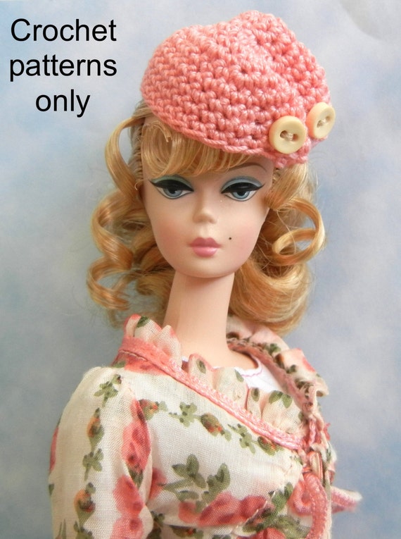 6 Crochet Patterns PDF for Barbie Size Fashion Doll: - Etsy
