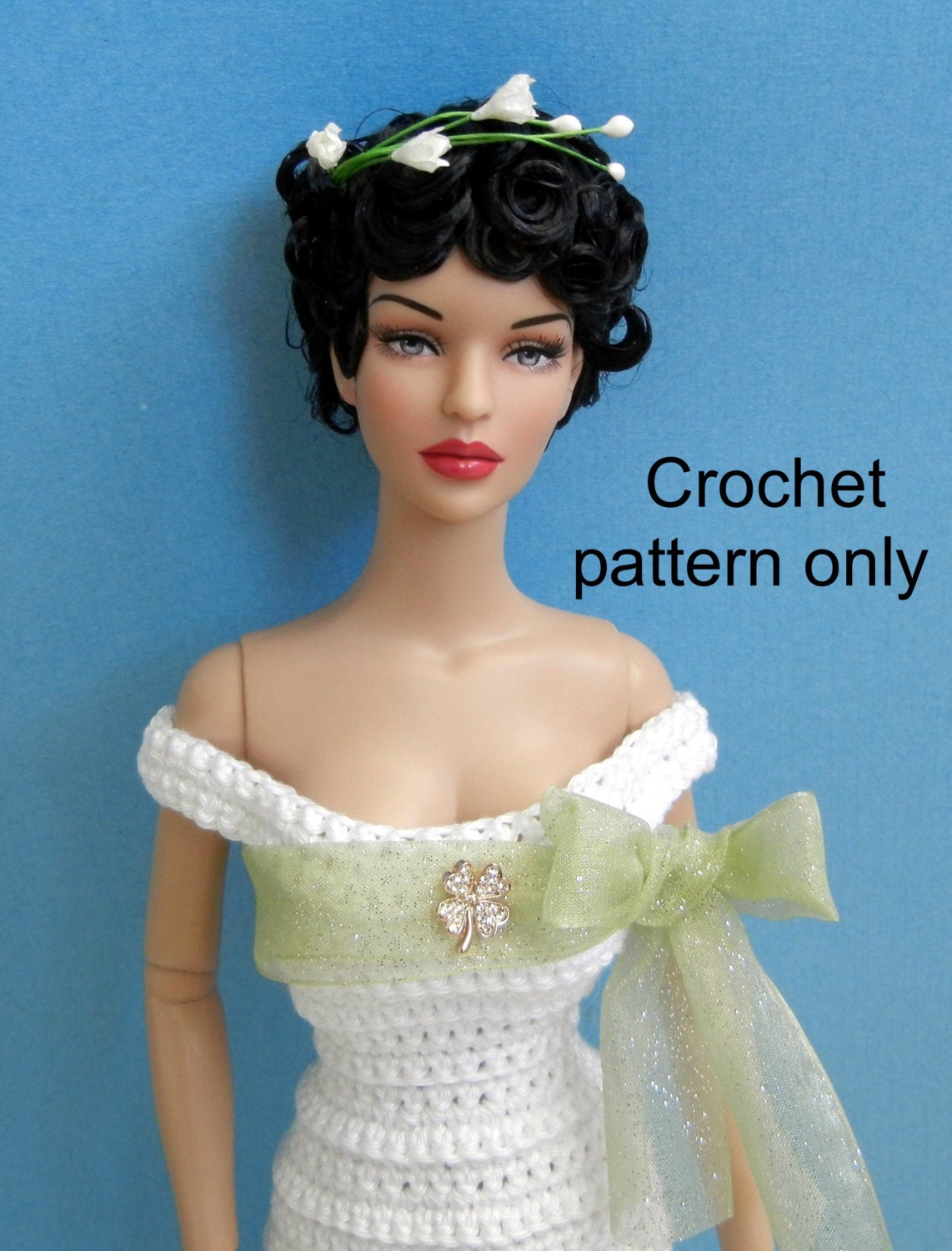Crochet Pattern PDF for 16inch Fashion Doll Tyler or Ellowyne a