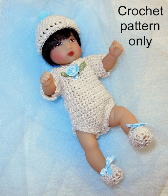 Free crochet patterns for 5 best sale inch dolls