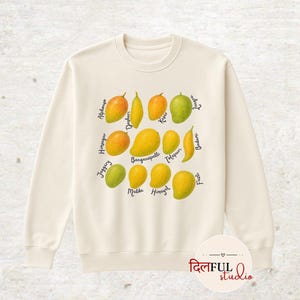 Mango T-Shirts and Sweatshirts –  South Asian, Desi Apparel, Desi Minimal, Desi Humor, Desi Shirt, Aam, Aam Lover, Trendy, Desi Fruits