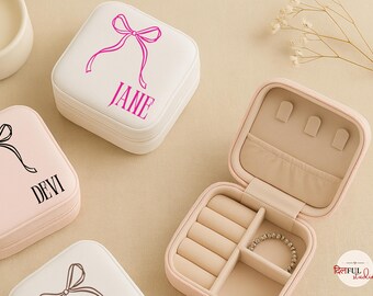 小物 Wasted Youth RIBBON CERAMIC BOX Vintage Ceramic Gift Box 80s Pink Ribbon Bow White Trinket