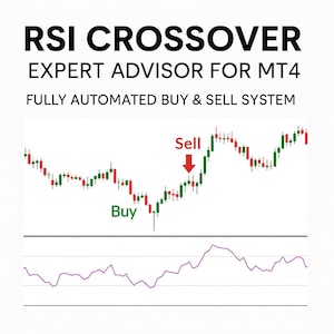 RSI Crossover Expert Advisor for MT4
