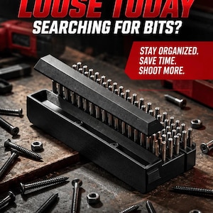 Made for Milwaukee Shockwave™ Bit Holder with Magnetic Parts Tray