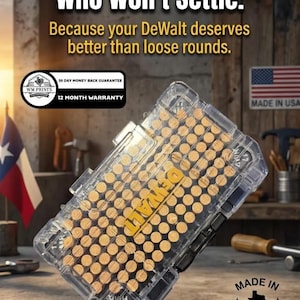 DeWalt Toughcase compatible ammo inserts
