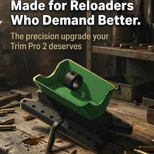 RCBS style brass case trimming catcher, Trim Pro.