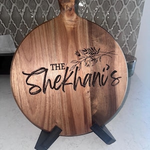personalized charcuterie board