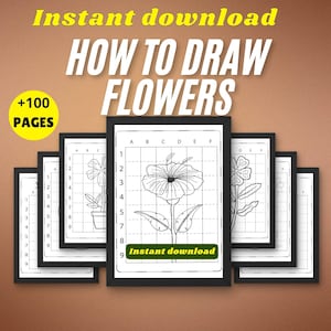 How to Draw Flowers: Step-by-Step Floral Drawing Guide for Beginners, how to draw, easy drawing, drawing guides, flowers, how to draw animal