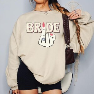 Bride Sweatshirt: Personalized Engagement Gift, Future Mrs.