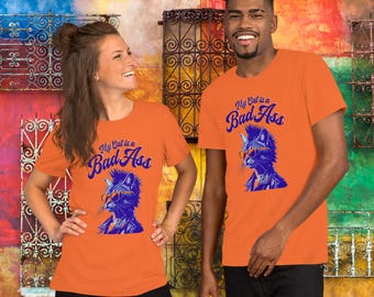 Cat Graphic Tee – Bold Attitude Design for Cat Lovers